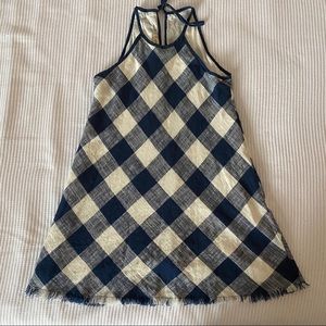 Cloth & Stone Buffalo Check Sun Dress